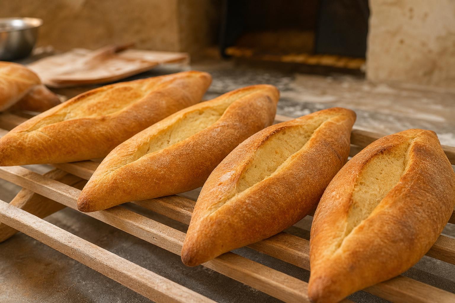 Flashcard image for the Georgian word პური (Bread)